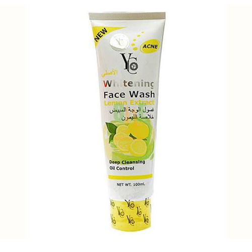 Yc Whitening Face Wash Lemon Extract Acne – 100ml