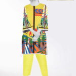 2Pcs Linen Fabric Staple Full Bazu Online Clothing in Pakistan