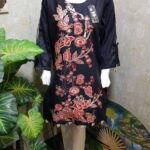 New Stylish Cotton Embroided Single Shirt For Girls