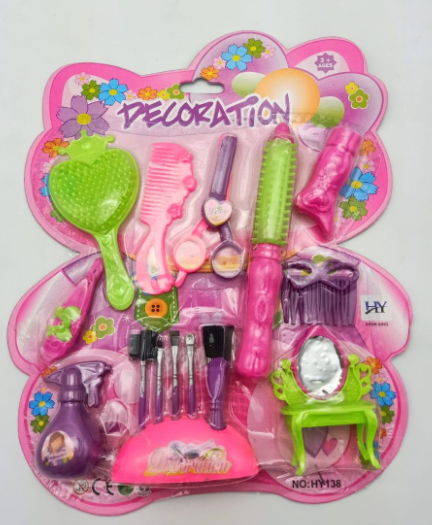Toys Station Hair Set Decoration Saloon Set Toys For Kids Girls - Boys & Girls