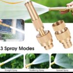 3 Spray Modes – Adjustable Garden Spray Gun Lawn Plant Irrigation High Pressure Water Car Sprinkler Wash Spray Nozzle Home Cleaning
