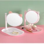 Cat Ears Mirror With Jewellery Cosmetic Storage Tray - Price in Pakistan 2023