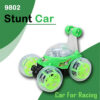 1 x 9802 - Stunt Remote Control Car - Red & Greenw