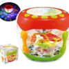 Flash Drum Set with Music, Touch, Flash, Visual 3D Lights