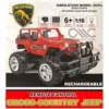 Remote Control Jeep Toy Off Road Wrangler Rechargeable