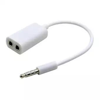 2in1 Dual Handsfree Connector to Single Mobile - 3.5mm