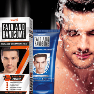 100% Original Men's Face Wash Fair and Handome instant Glow