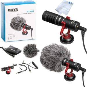 BOYA BY-MM1 Universal Cardiod Shotgun Microphone- Buy Online Boya Mic