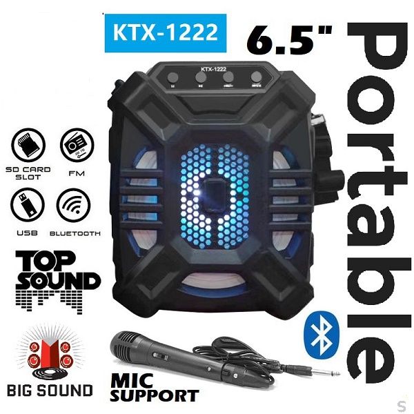 KTX-1222 Speaker Bluetooth - Big Bass Online | Shopping Panda