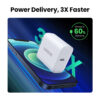 UGREEN USB C Charger 20W PD Fast Charging Wall Type C Power Delivery for iPhone 13,12 Pro SE 11 Pro Max Xs Max XR X 8 Plus, Earbuds,
