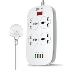 Dany Power Extension PP1 18W PD Charger 4 POWER SOCKET USB