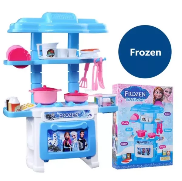 Frozen Kitchen Toys 32 Piece LittleChef Backpack - Toys For Kids