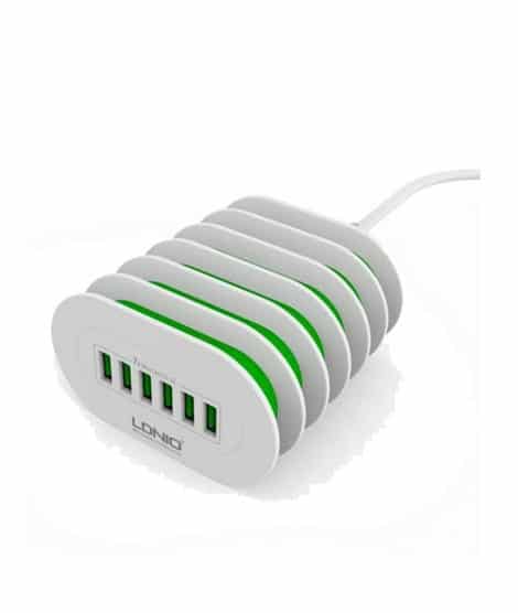 LDNIO 7A 6-Port USB Charger (A6702) in Pakistan