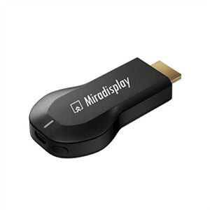 Miradisplay Wireless 1080p Full HD Output with HDMI Interface Compatible with Different Wifi Display Standard like Miracast, Airplay