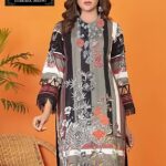 Ethnic Dhanak Shawl Embroidered Front Online