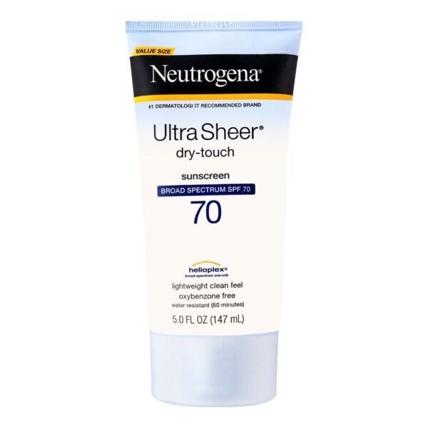 Neutrogena Ultra Sheer Dry Touch Sunscreen, SPF-70, 147ml