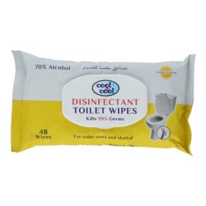 Cool n Cool Disinfectant Toilet Wipes 48pcs