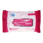 Cool n Cool Max Fresh Wipes 10Pcs - Price in Pakistan 2023