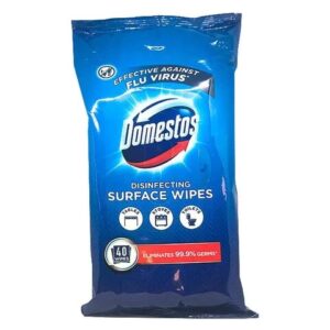 DOMESTOS DISINFECT SURFACE WIPE 40S