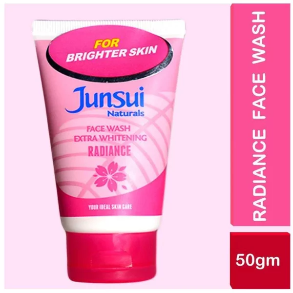 Junsui Naturals Face Wash Extra Whitening Radiance 50gm
