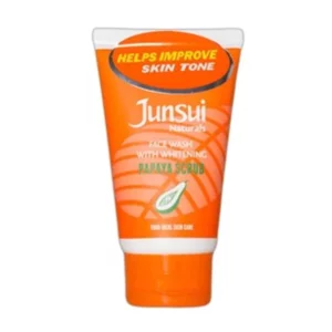 Junsui Naturals Face Wash with Whitening Papaya Scrub 50gm