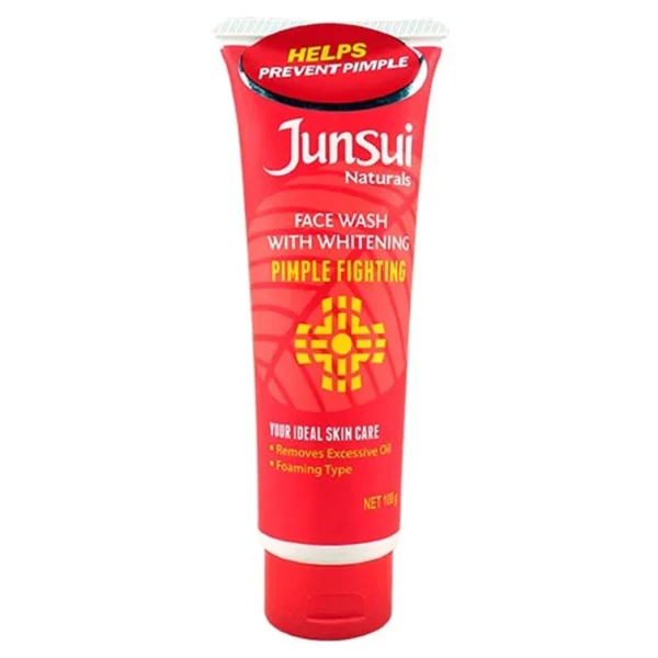 Junsui Naturals Face Wash with Whitening Pimple Fighting 100gm