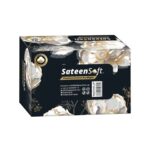 Sateen Soft Premium Cotton Dry Wipes 3X Stronger Tissue