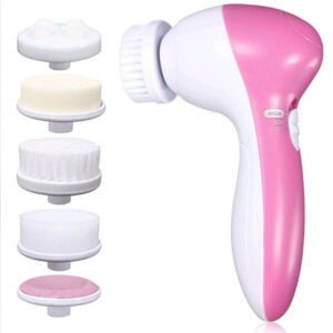 5 in 1 Electric Massager Facial Cleansing Brush Face Wash Body Pore Cleaning Skin Care Tool - Price in Pakistan 2023