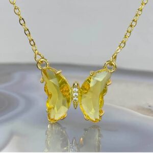 Tiny Korean Delicate Crystal Necklace Pendant - Price in Pakistan 2023