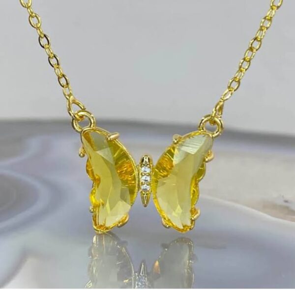 Tiny Korean Delicate Crystal Necklace Pendant - Price in Pakistan 2023