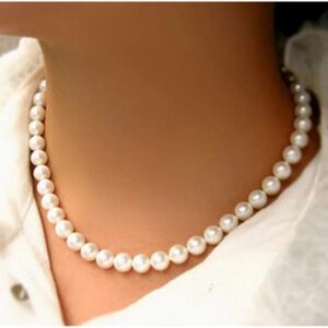 White Beads Neckless For Women - Wedding Neckless Fashion Jewellery